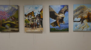 Kartal’da “Bakış Açısı” karma resim sergisi açıldı