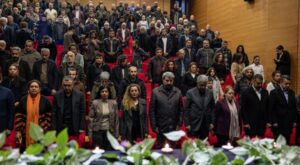 Eş Başkan Hatun, Halepçe katliamı anmasına katıldı Eş Başkan Hatun, Halepçe katliamı anmasına katıldı