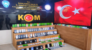 Şanlıurfa’da 4 milyon TL değerinde kaçak cep telefonu ele geçirildi