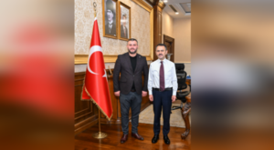 MHP Kocaeli İl Başkan Yardımcısı Özkanlı, Vali Aktaş’ı ziyaret etti