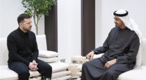 Zelenski, BAE Cumhurbaşkanı Al Nahyan ile görüştü