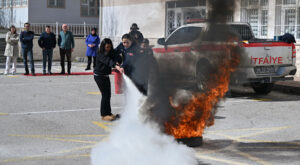 Ankara’da öğrencilere afet farkındalık eğitimi verildi