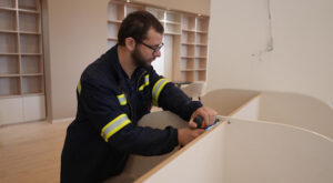 Başkan Özlü’nün dördüncü kütüphane projesi tamamlanıyor