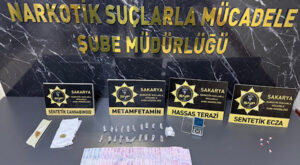 Sakarya’da uyuşturucu operasyonu