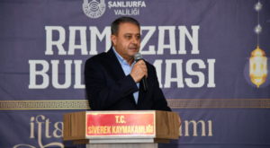 Şanlıurfa Valisi Şıldak, Siverek’te vatandaşlarla iftarda buluştu