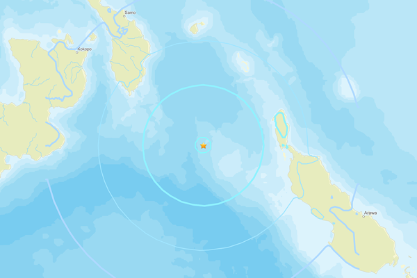 Papua Yeni Gine’de deprem Papua Yeni Gine’de deprem
