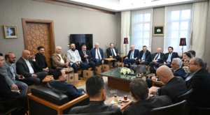 Başkan Uludağ RATEM yönetimini makamında ağırladı