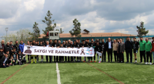 Maç sırasında hayatını kaybeden Mustafa Bebe’ye duygusal veda DEPSAŞ Enerji Ampute Futbol