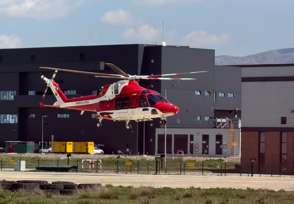 GÖKBEY Hava Ambulansı test uçuşunu gerçekleştirildi