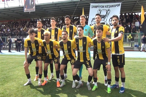 Keşanspor, Edirne Süper Amatör Lig’de şampiyon oldu Keşanspor, Edirne Süper Amatör Lig’de şampiyon oldu