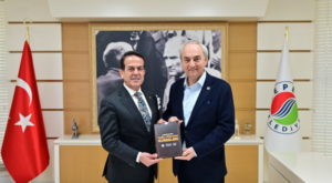 Başkan Kocagöz, ATB Başkanı Çandır’ı ağırladı