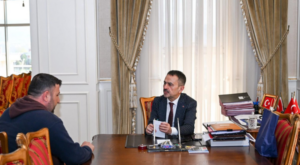 Vali İlhami Aktaş, vatandaşlarla görüştü