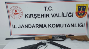Kırşehir’de ruhsatsız silah operasyonu