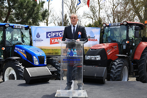 İBB’den Arnavutköy’de çiftçilere mazot desteği