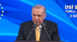 Cumhurbaşkanı Erdoğan, DSİ 563 Tesis Açılış Töreni’nde konuşuyor