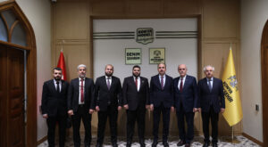 Suriyeli heyeti Konya’da ziyaret gerçeklşeştirdi