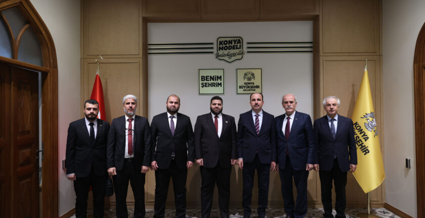 Suriyeli heyeti Konya’da ziyaret gerçeklşeştirdi