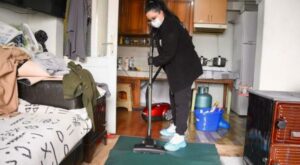 Giresun’da ihtiyaç sahiplerine evde bakım ve temizlik hizmeti veriliyor