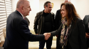 Özdağ, Başkan Ünsal ile görüştü