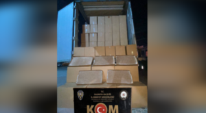 Sakarya’da 1 milyon 125 bin adet dolu makaron ele geçirildi