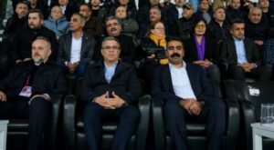 Eşbaşkanlar, Amedspor’u tribünden takip etti