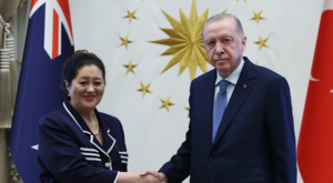 Erdoğan, Yeni Zelanda Genel Valisi Kiro’yu kabul etti