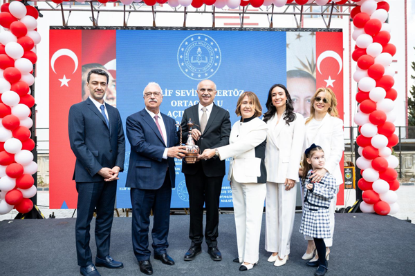 Elif Sevinç Mertöz Ortaokulu’nun açılış töreni gerçekleştirildi Elif Sevinç Mertöz Ortaokulu’nun açılış töreni gerçekleştirildi
