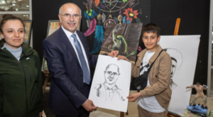 “Otizm Farkındalık Haftası Resim Sergisi” düzenlendi