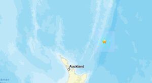 Kermadec adaları açıklarında 5.5 büyüklüğünde deprem