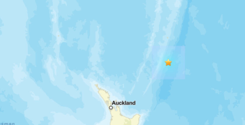 Kermadec adaları açıklarında 5.5 büyüklüğünde deprem Kermadec adaları açıklarında 5.5 büyüklüğünde deprem