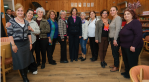 Ünlüce, Mihalgazili kadınlarla bir araya geldi