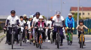 Beylikdüzü’nde “Pedallar Sağlık İçin Dönüyor” etkinliği düzenlendi