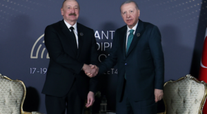 Aliyev ve Erdoğan Antalya Diplomasi Forumu’nda bir araya geldi