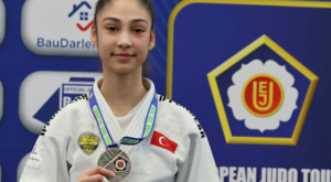 Konyalı Judocu Havva Sena Tokmak Avrupa Kupası’nda Bronz madalya kazandı