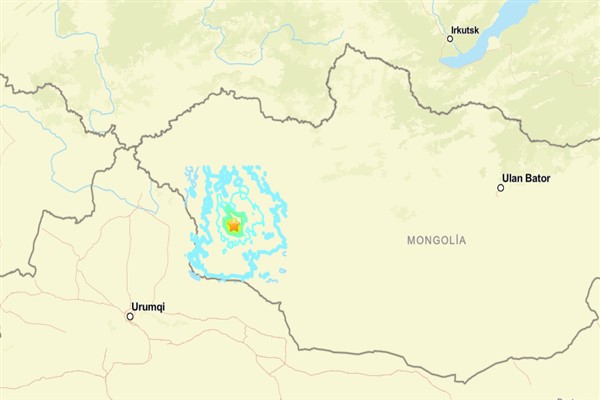Moğolistan’da deprem