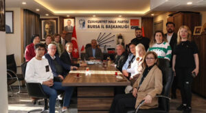 Karalar, CHP Bursa İl Başkanlığı’nı ziyaret etti