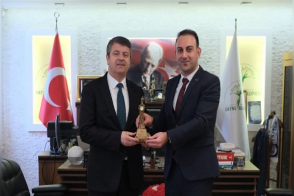 Başkan Özgün, Adıyaman Belediye Başkanı Tutdere’yi ağırladı