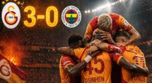 Galatasaray derbide farklı kazandı: 3-0