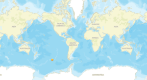 Pasifik Antarktika Sırtı’nda 5.6 büyüklüğünde deprem