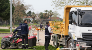 Yalova’da temizlik ve bakım çalışması başlatıldı