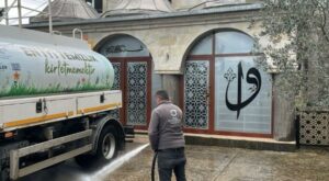 Ordu’da camilerde temizlik çalışmaları sürüyor