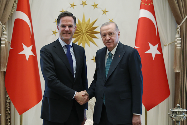  Erdoğan, NATO Genel Sekreteri Rutte’yi kabul etti