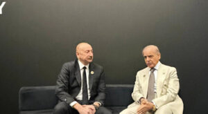 Aliyev, Pakistan İslam Cumhuriyeti Başbakanı Şerif ile görüştü