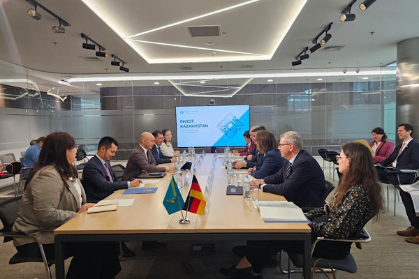 Kazakistan Dışişleri Bakan Yardımcısı Kuantyrov, Beiswenger ile görüştü