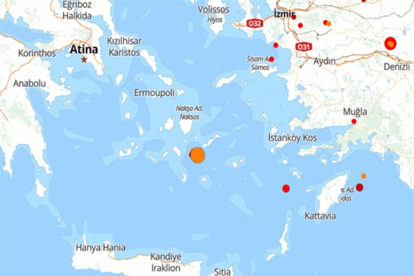 Ege Denizi’nde deprem Ege Denizi’nde deprem