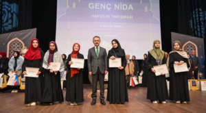 Genç Nida Hafızlık Yarışması’nın 2. Bölge finalistleri ödüllerini aldı