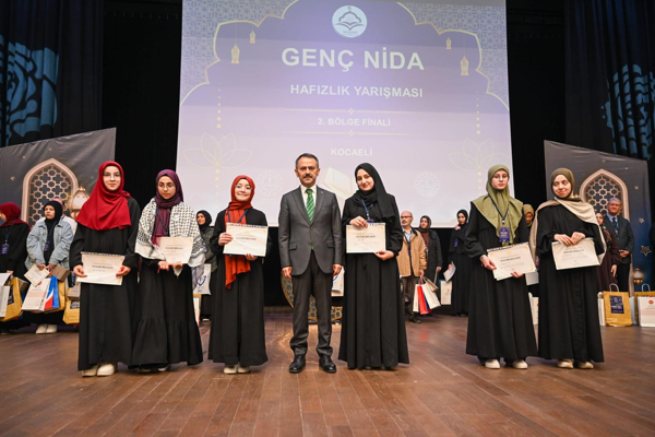Genç Nida Hafızlık Yarışması’nın 2. Bölge finalistleri ödüllerini aldı