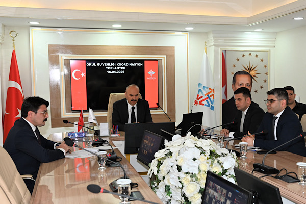Batman’da Okul Güvenliği Koordinasyon Toplantısı gerçekleştirildi