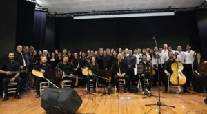 Gençlik Korosu Çifteler’de konser verdi