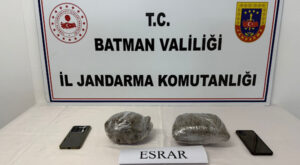 Batman’da uyuşturucu operasyonu